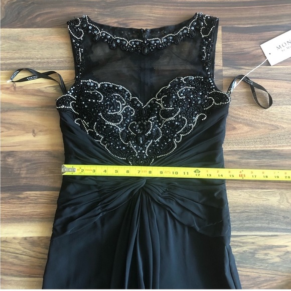 BNWT Montage by Mon Cheri beaded gown - Picture 12 of 14